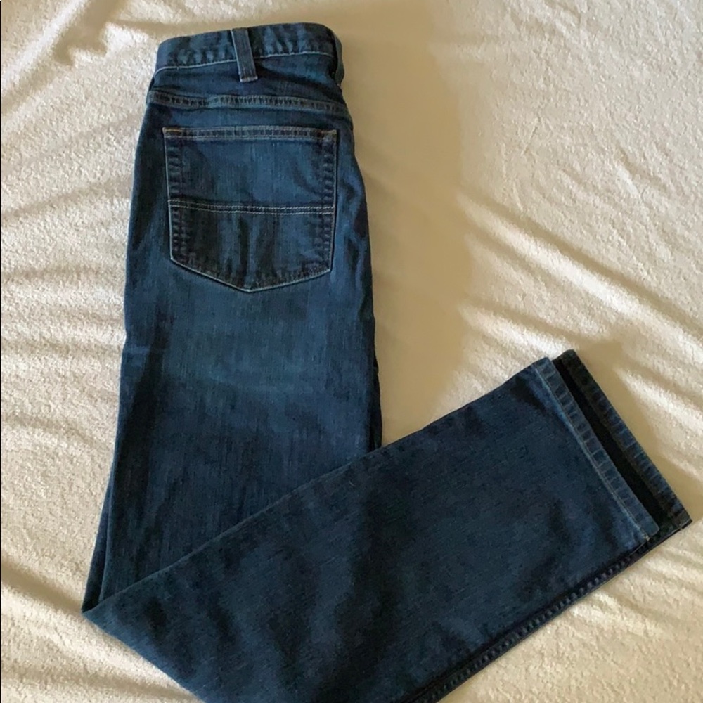 Dark wash men’s Carhartt Jeans